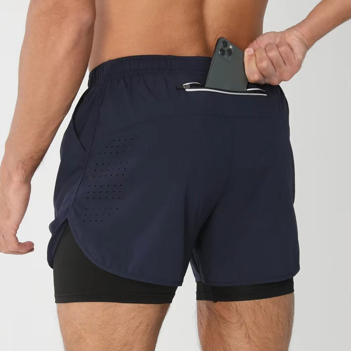 Men's Athletic Training Shorts for Active Performance