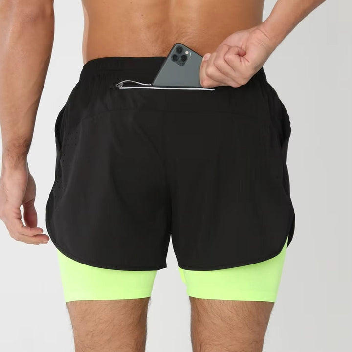 Men's Athletic Training Shorts for Active Performance
