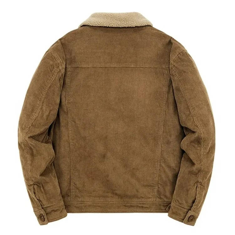 Men's Corduroy Sherpa Lined Jacket