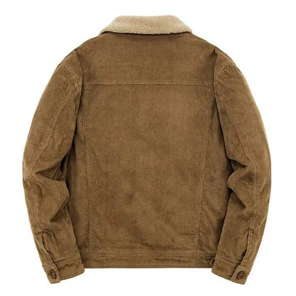 Men's Corduroy Sherpa Lined Jacket