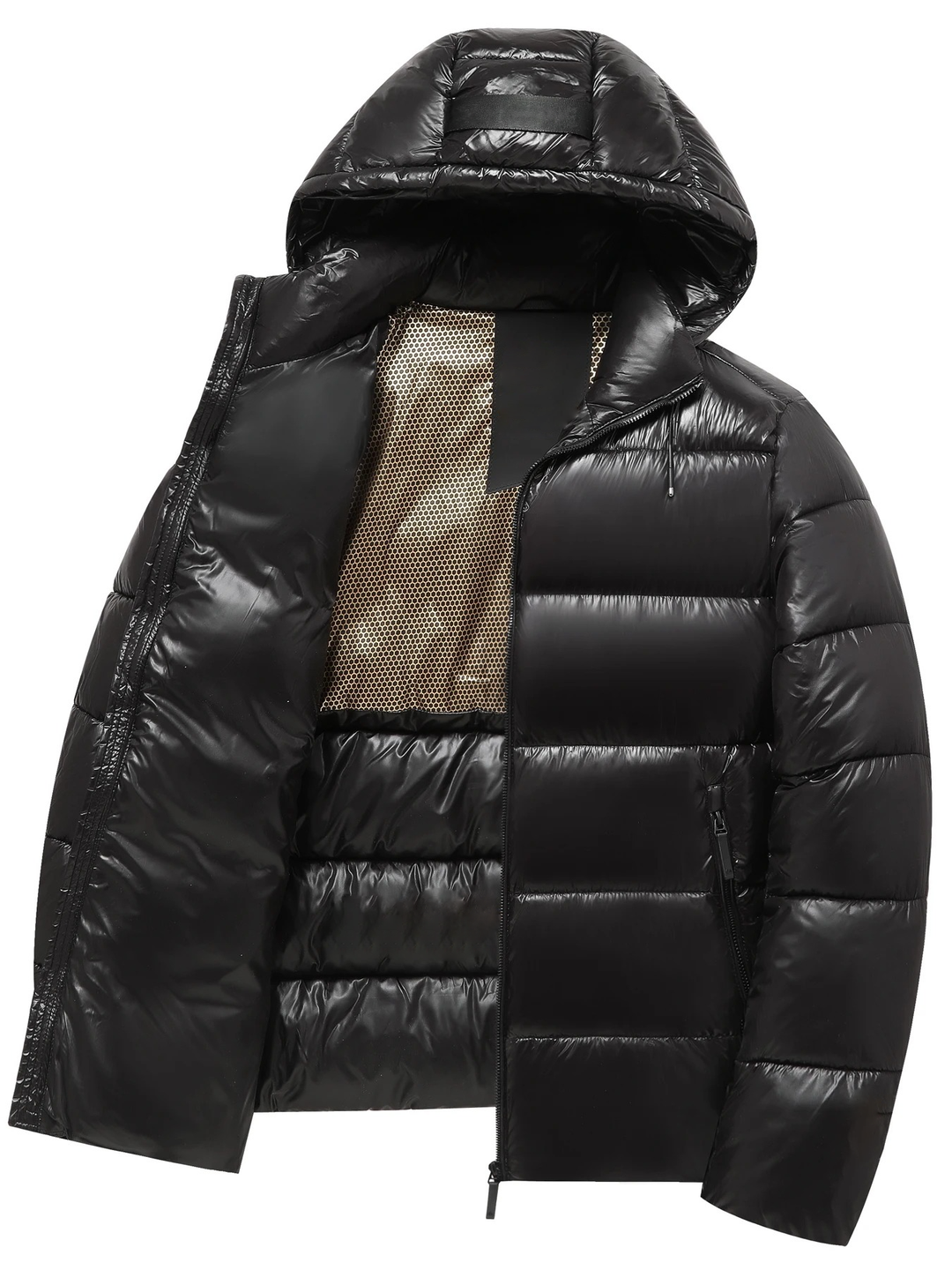 Men's Waterproof Hooded Puffer Jacket