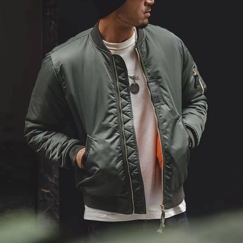 Men's Stylish Bomber Flight Jacket