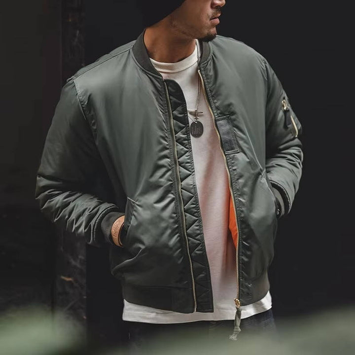 Men's Stylish Bomber Flight Jacket