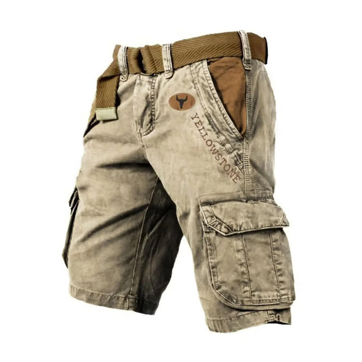Men's Versatile Cargo Shorts with Multiple Pockets