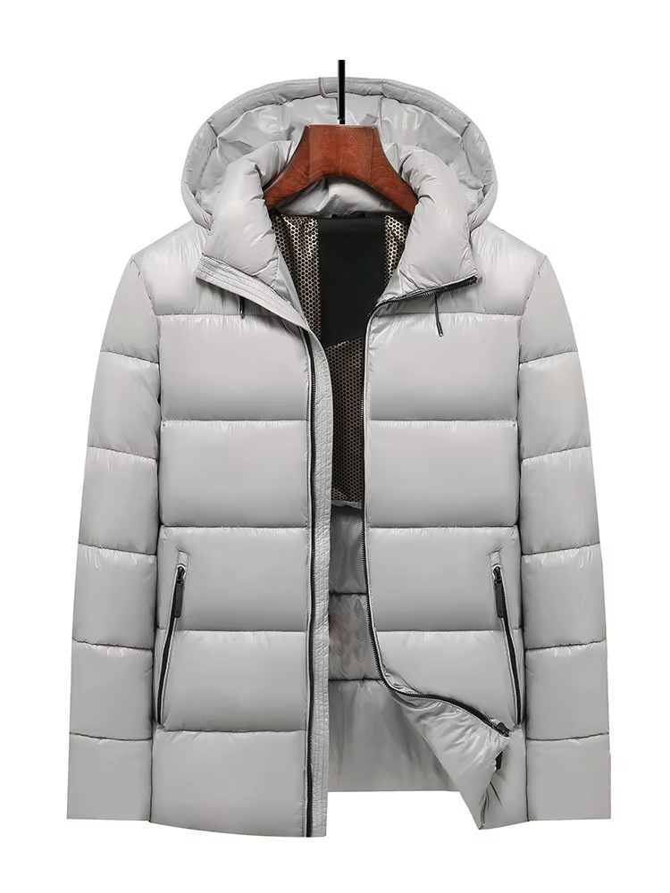 Men's Waterproof Hooded Puffer Jacket