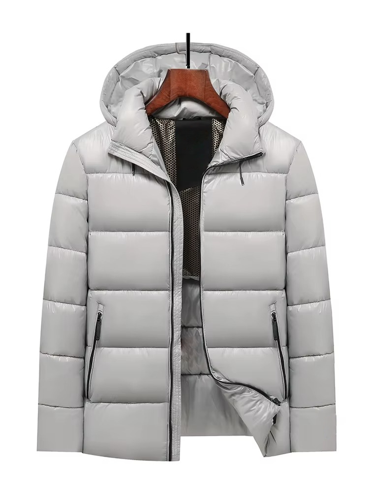 Men's Waterproof Hooded Puffer Jacket