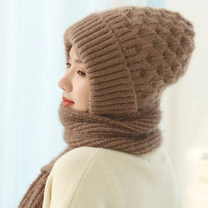 Women's Hat and Scarf Set
