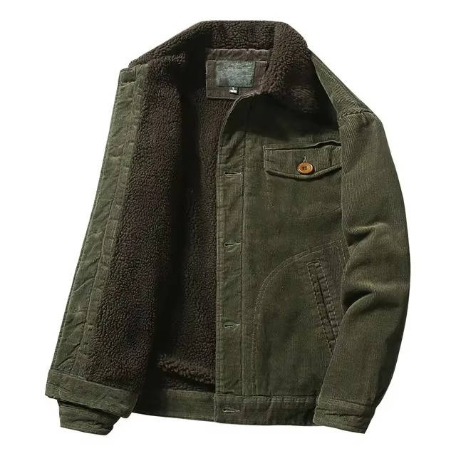 Men's Cozy Sherpa Lined Jacket