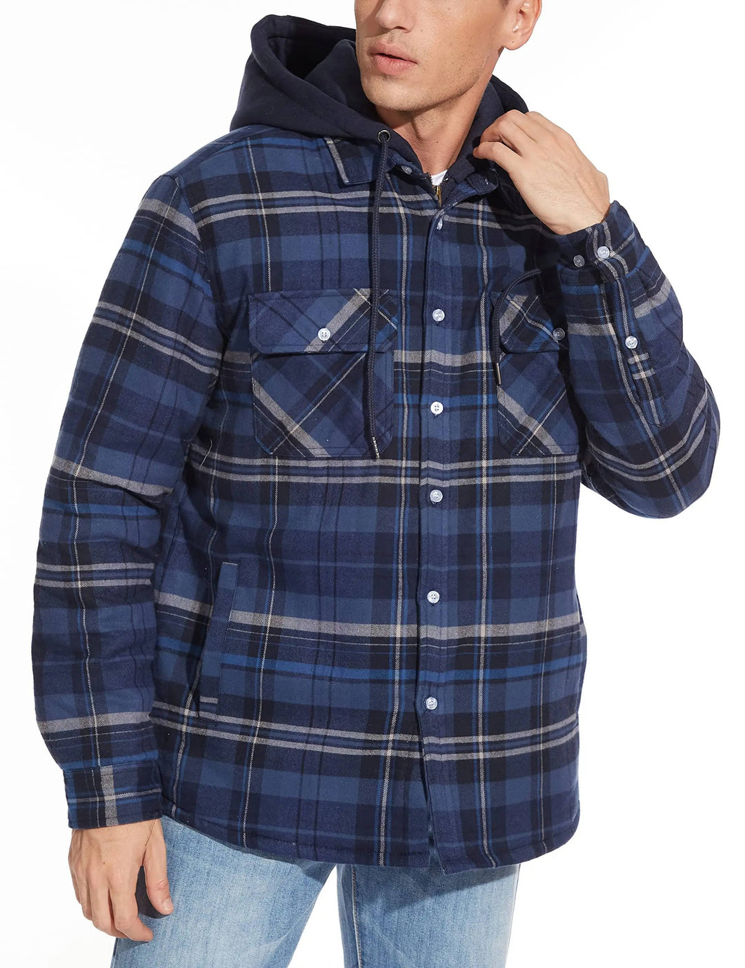 Men's Hooded Bomber Jacket