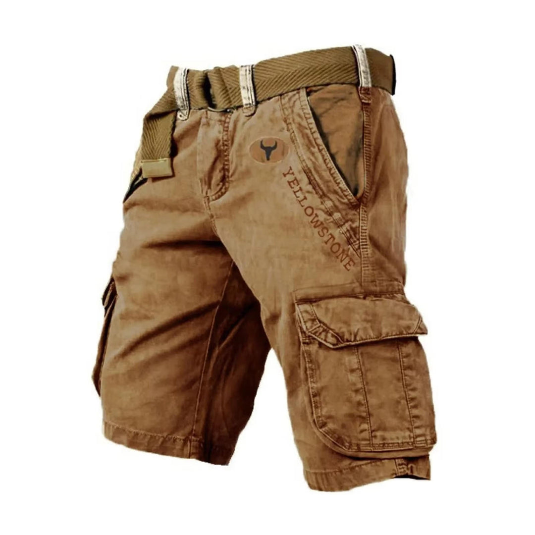 Men's Versatile Cargo Shorts with Multiple Pockets