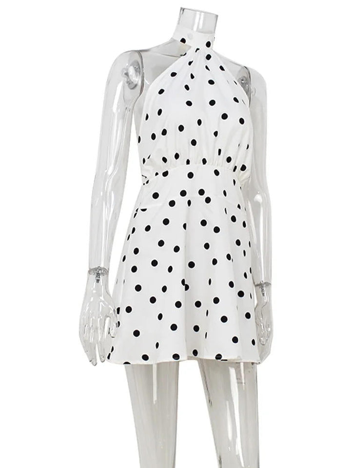 Women's Mini Backless Summer Dress for Stylish Warm Weather