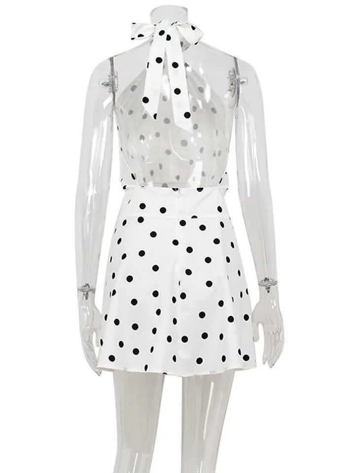 Women's Mini Backless Summer Dress for Stylish Warm Weather