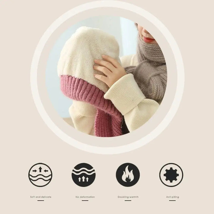 Women's Hat and Scarf Set