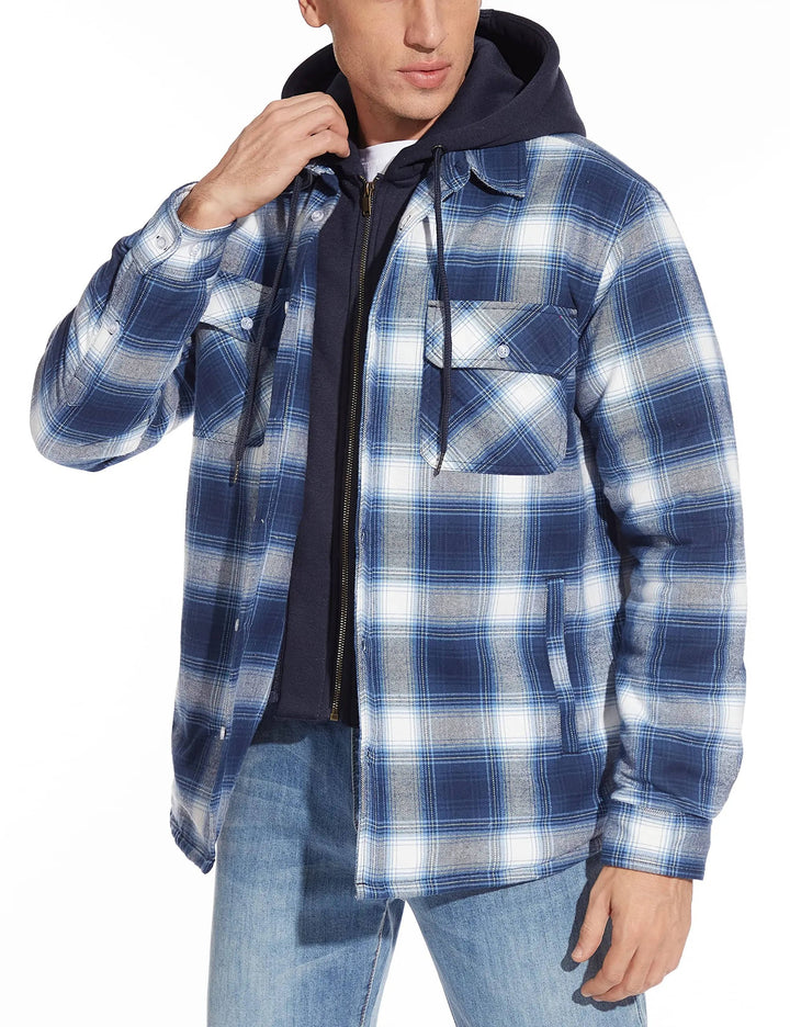 Men's Hooded Bomber Jacket