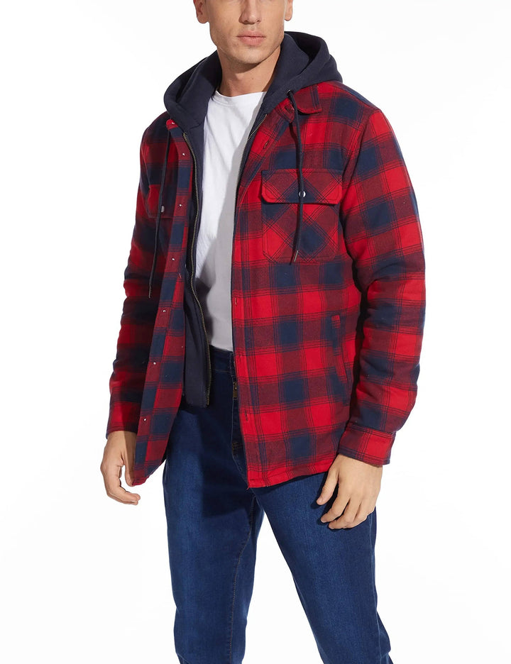 Men's Hooded Bomber Jacket