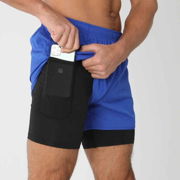 Men's Athletic Training Shorts for Active Performance