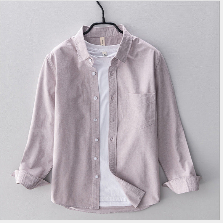 Tony | Men's Breathable Cotton Oxford Shirt