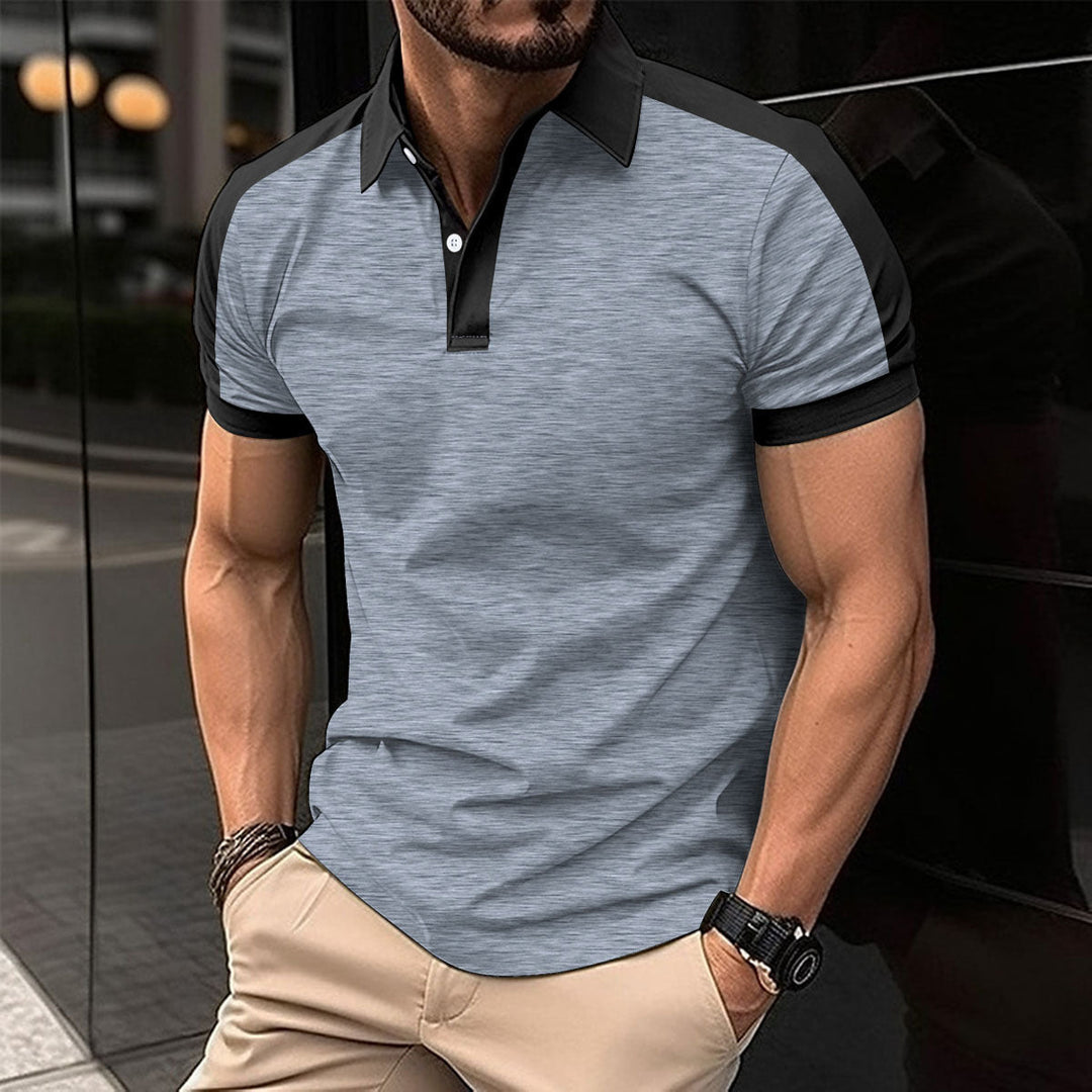 Ivan | Men's Short Sleeve Casual Polo Shirt for Summer