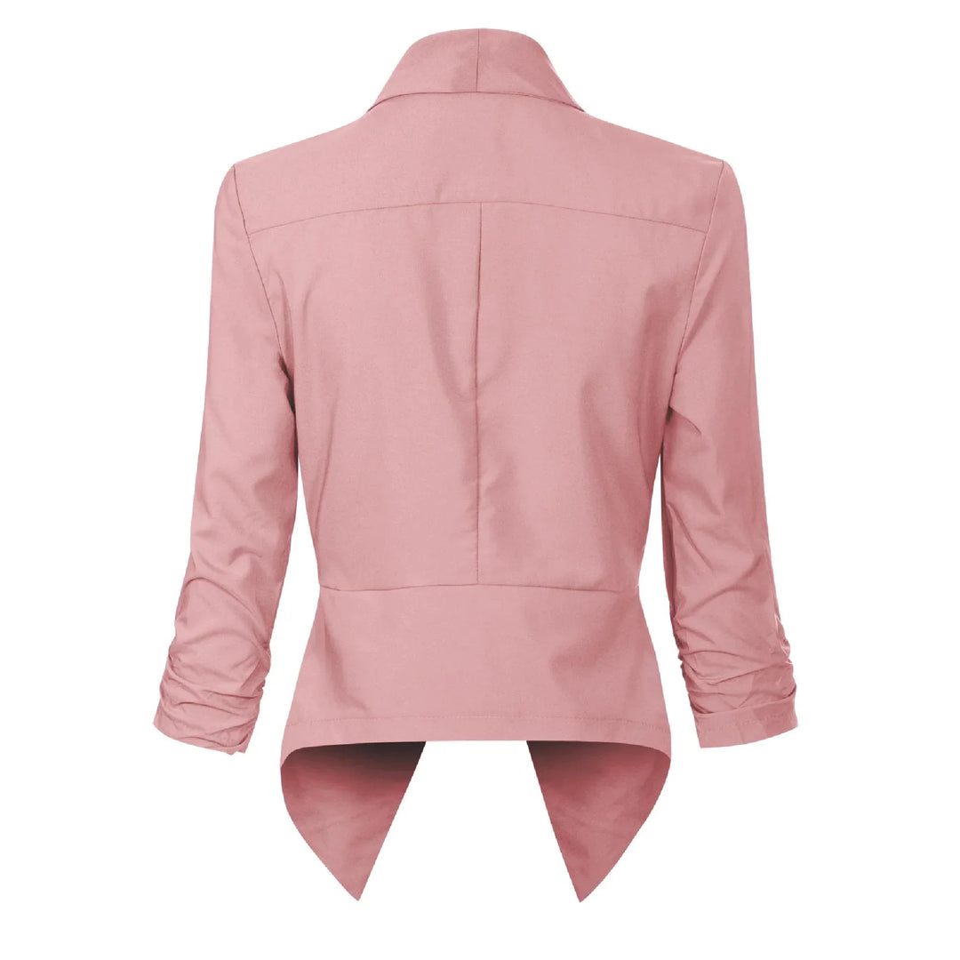 Women's Long Sleeve Open-Front Blazer