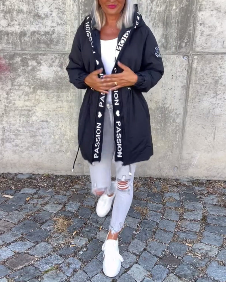 Women's Casual Hooded Coat