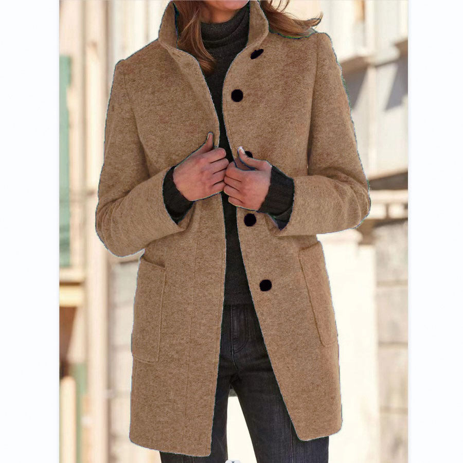 Women's Modern Elegant Long Coat