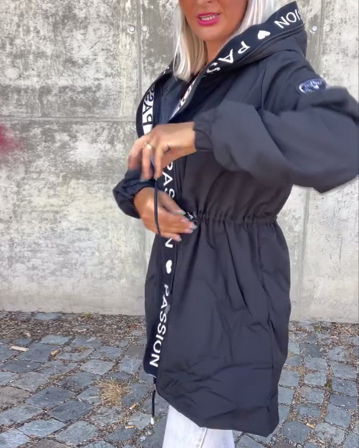 Women's Casual Hooded Coat