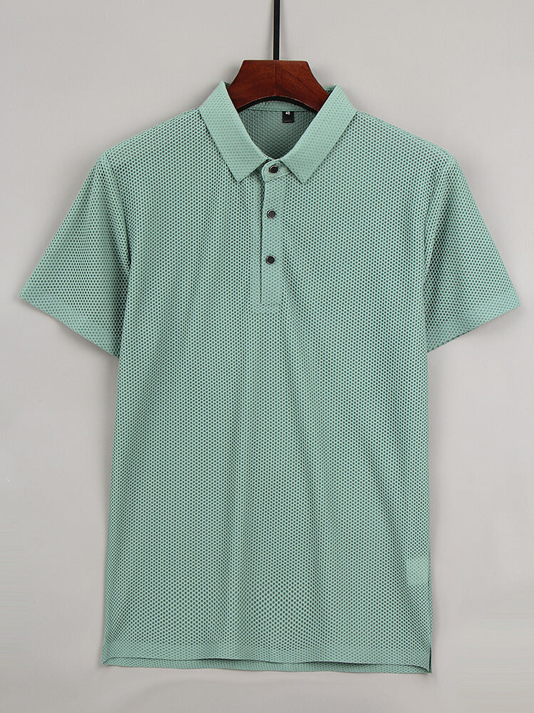 Axel | Men's Silk Polo Shirt