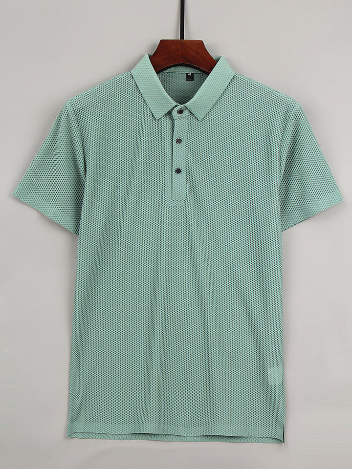 Axel | Men's Silk Polo Shirt