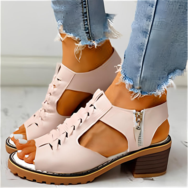 Steffie | Women's Orthopedic Sandals with Block Heel