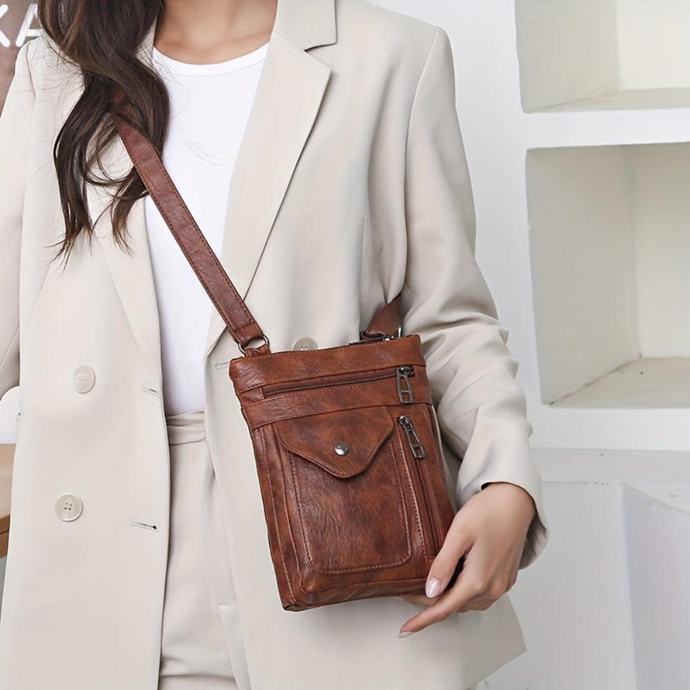 Rebecca | Women's Vegan Leather Crossbody Bag