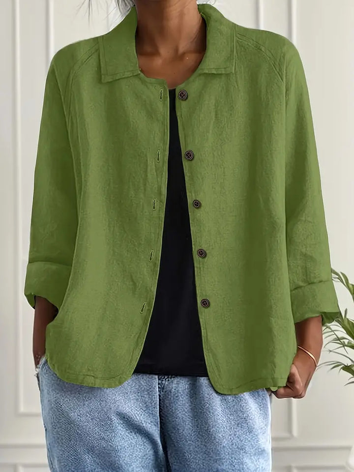Women's Classic Lightweight Shirt Cardigan