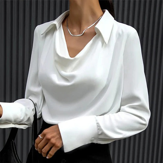 Women's Elegant Silk Blouse
