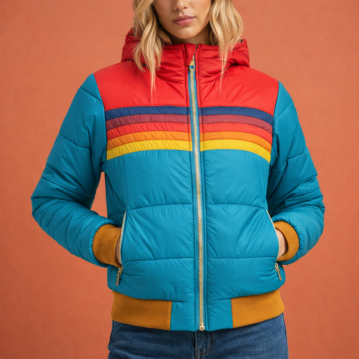 Women's Elegant Quilted Jacket: Stylish and Cozy for Cooler Days