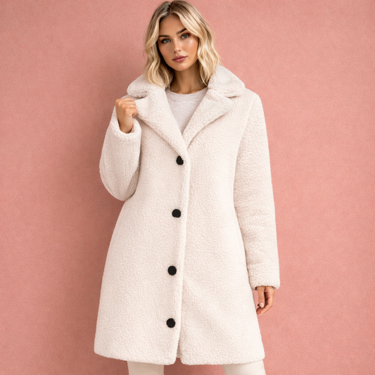 Women's Insulated Classic Elegant Winter Coat for Everyday Wear