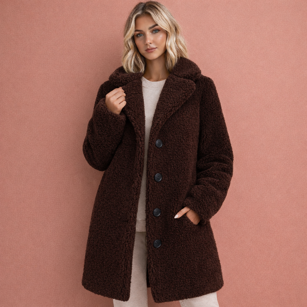 Women's Elegant Warm Winter Coat for Cold Days
