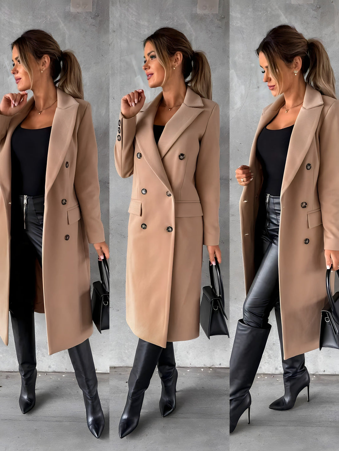 Women's Elegant Winter Coat | Timeless Style and Comfort