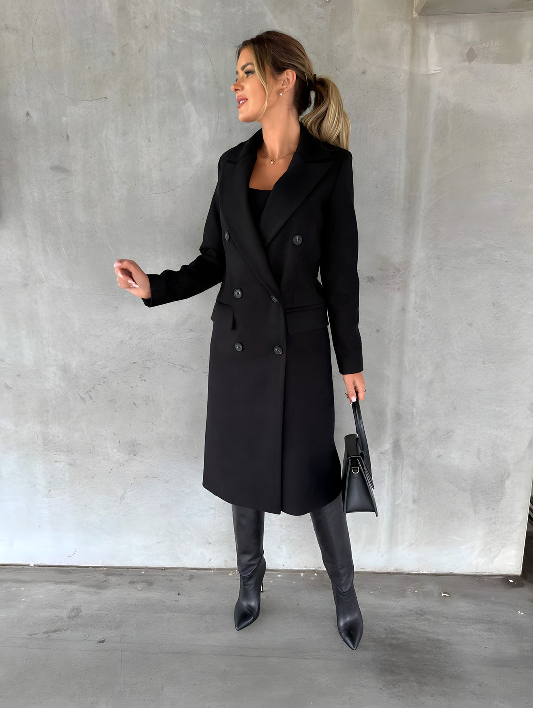 Women's Elegant Winter Coat | Timeless Style and Comfort