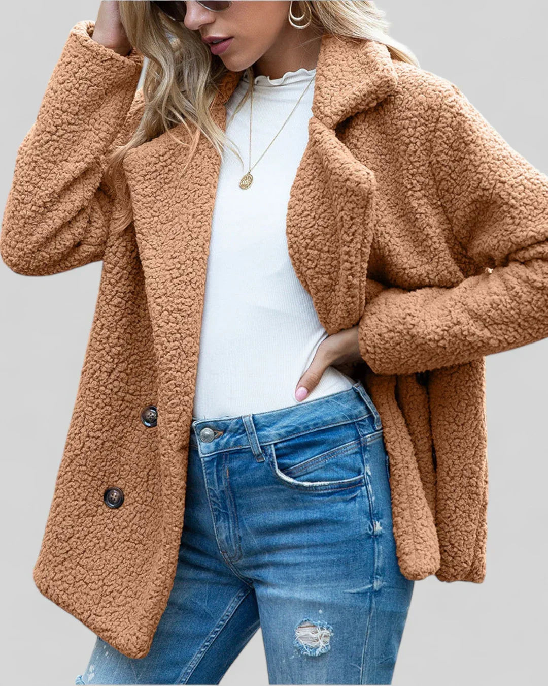 Women's Elegant Soft Coat - Available in Multiple Colors