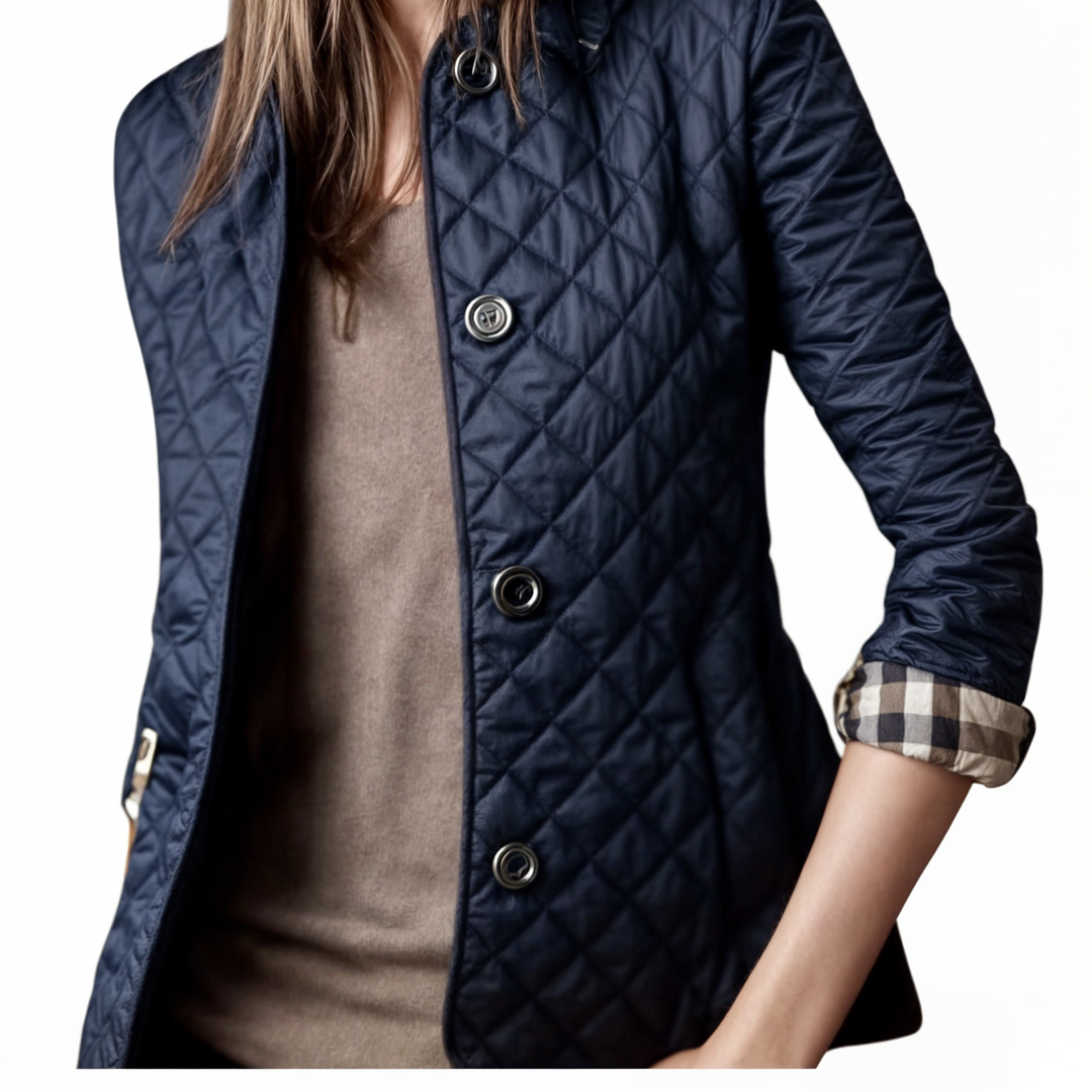 Women's Stylish Quilted Jacket - Warm and Versatile Outerwear