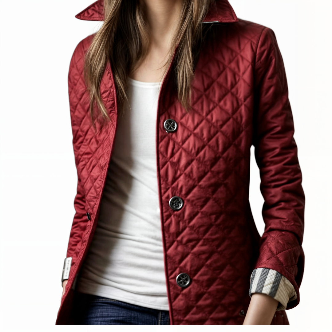 Women's Stylish Quilted Jacket - Warm and Versatile Outerwear