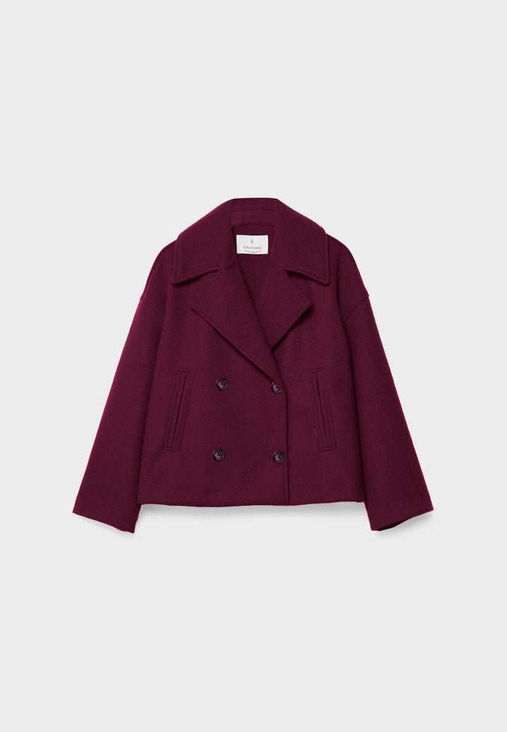 Women's Elegant Double-Breasted Short Jacket - Timeless Style