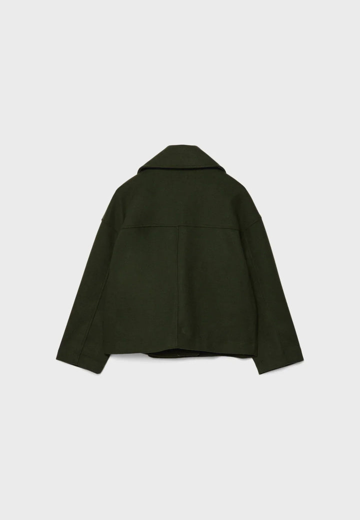 Women's Elegant Double-Breasted Short Jacket - Timeless Style