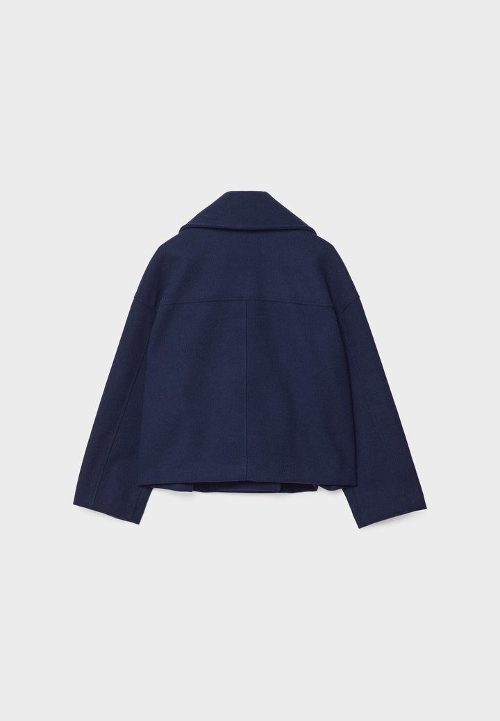 Women's Elegant Double-Breasted Short Jacket - Timeless Style