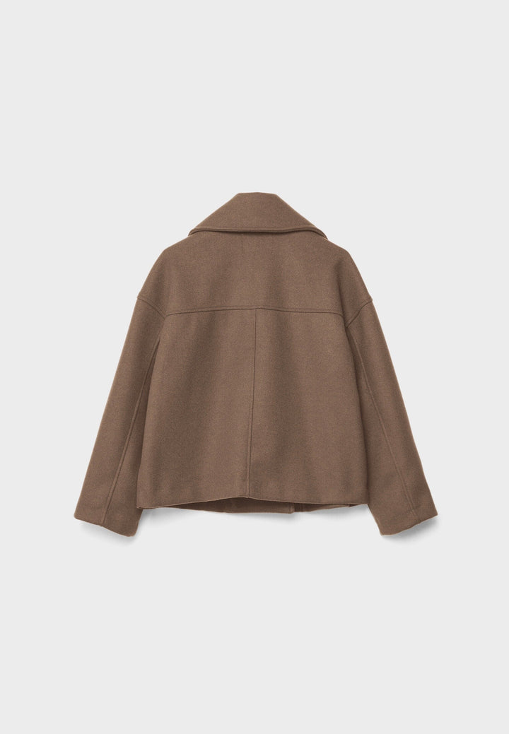 Women's Elegant Double-Breasted Short Jacket - Timeless Style