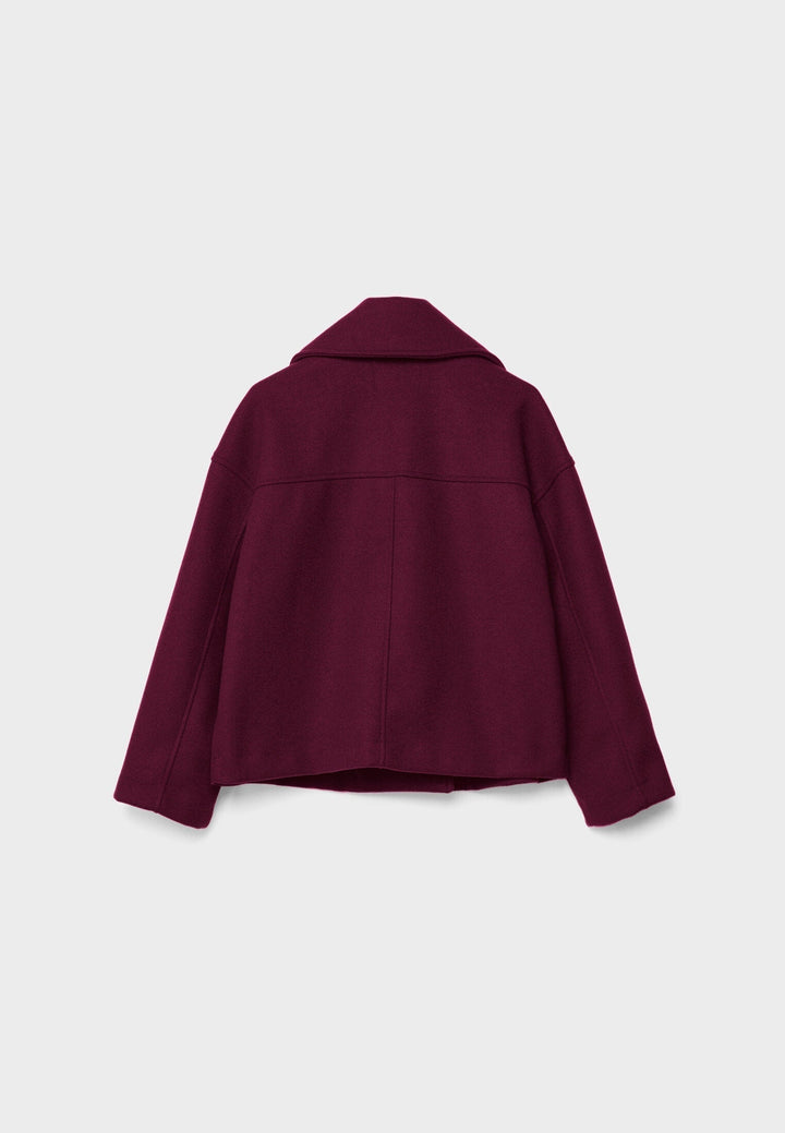 Women's Elegant Double-Breasted Short Jacket - Timeless Style
