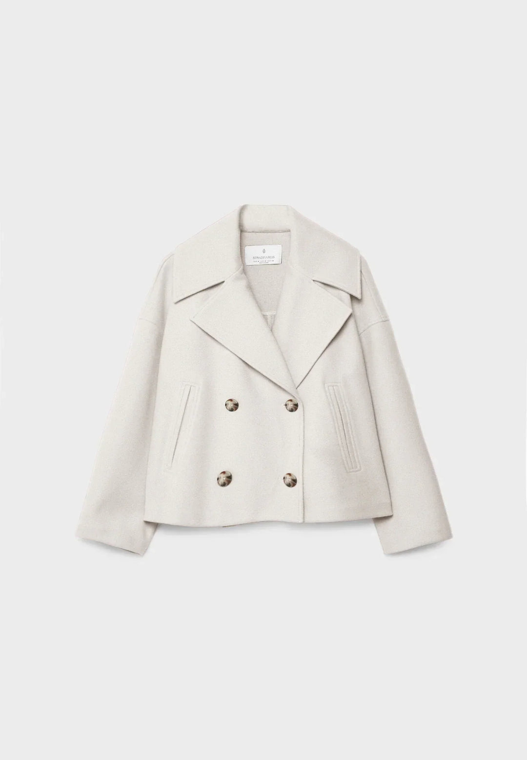 Women's Elegant Double-Breasted Short Jacket - Timeless Style