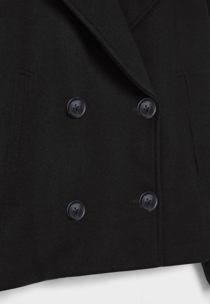Women's Elegant Double-Breasted Short Jacket - Timeless Style