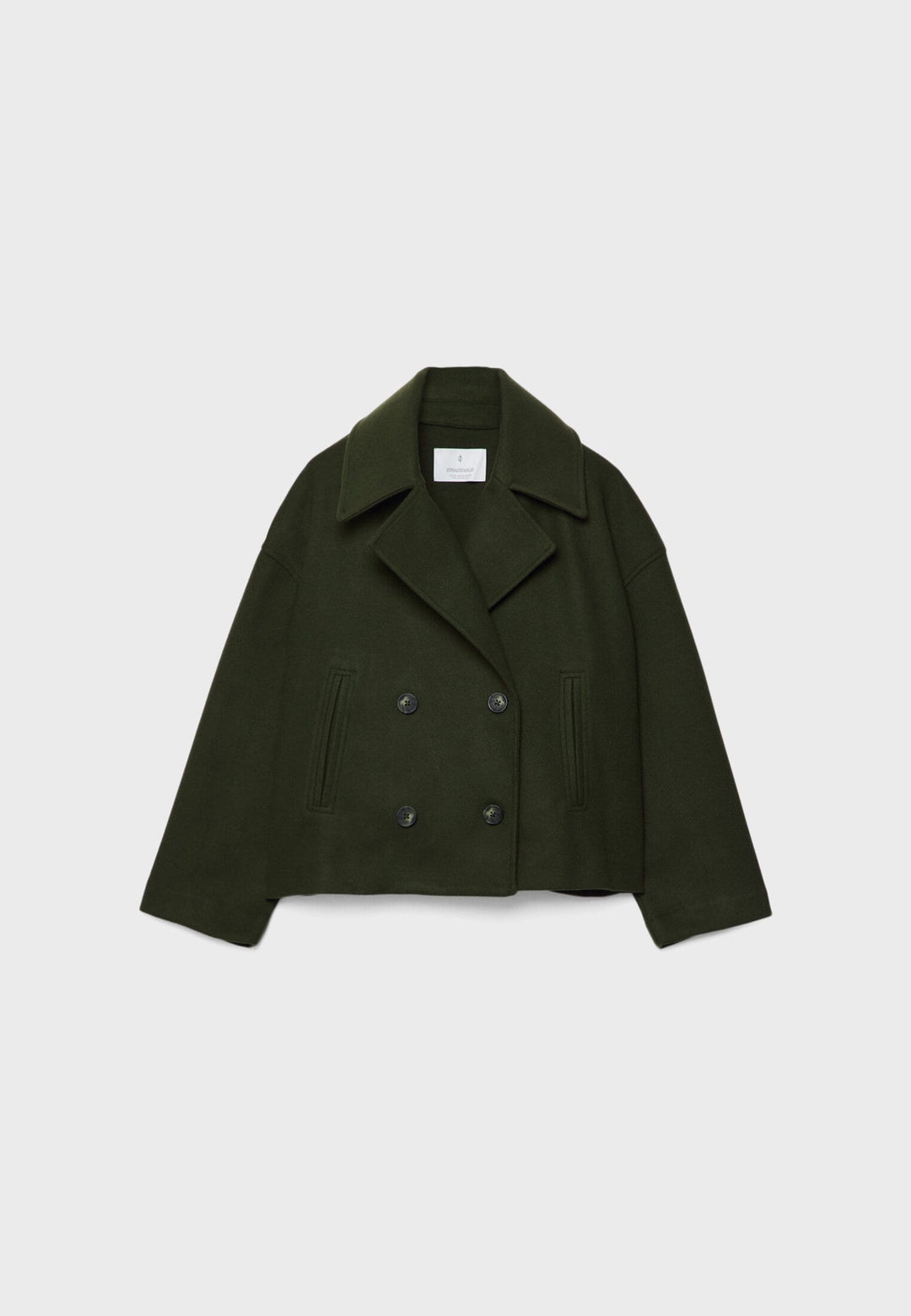 Women's Elegant Double-Breasted Short Jacket - Timeless Style