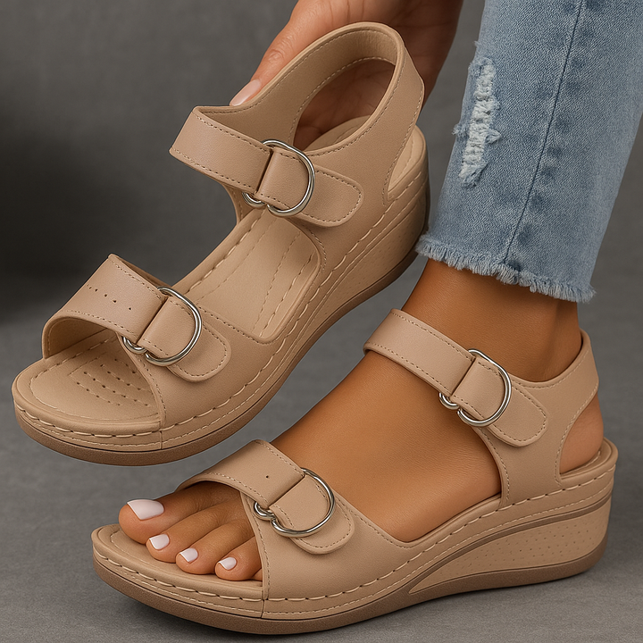 Ella | Women's Orthopedic Wedge Sandals