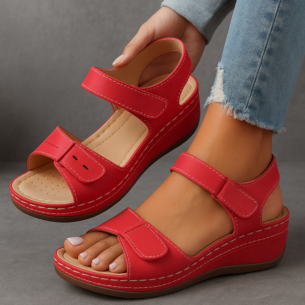 Ella | Women's Orthopedic Wedge Sandals